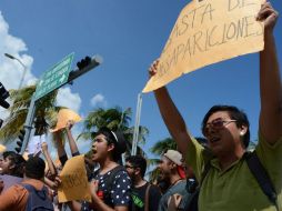 Durante la semana se reportaron manifestaciones pidiendo el regreso con vida de los estudiantes. SUN / ARCHIVO