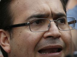 ''Durante mi desempeño como Gobernador he procurado en todo momento servir al pueblo veracruzano'', dice Duarte. AP / ARCHIVO