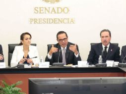 El secretario de la Sedesol compareció esta mañana ante la comisión de desarrollo social del Senado. TWITTER / @senadomexicano
