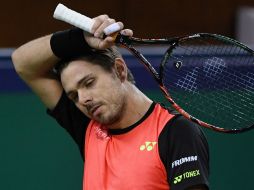 El campeón del último US Open se vio superado por un Simon que ya le había ganado en Shanghái en 2014. AFP / W. Zhao