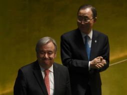 António Guterres ocupará el lugar de Ban Ki-moon al frente de Naciones Unidas. AFP / J. Samad