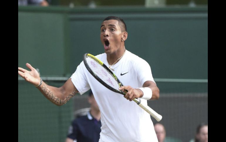 Nick Kyrgios ya había protagonizado varias actitudes antideportivas dentro de la pista. EFE / ARCHIVO