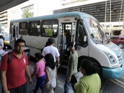 Estas 16 rutas se suman a las 69 que en meses pasados obtuvieron el aval para el cobro de pasaje a siete pesos. EL INFORMADOR / ARCHIVO