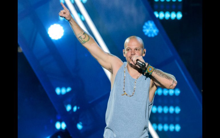 René Pérez hace estas declaraciones ante los medios tras participar en el concierto 'Rise Up As One'. AP / A. Hess