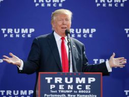 Mike Pence, compañero de fórmula de Trump, dijo que la denuncia de una elección amañada se refiere a la parcialidad de la prensa. AFP / ARCHIVO