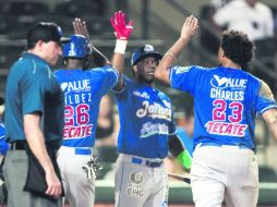 Charros regresa a su estadio tras ganar el último encuentro de la serie en su visita a los Yaquis de Ciudad Obregón. ESPECIAL / Charros/Straffon Images