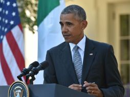 Para Obama, la noción de que los comicios sean manipulados no muestra la firmeza que un presidente requiere. AFP / N. Kamm