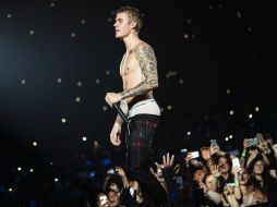 El canadiense les sugirió a sus seguidores que gritaran después de las canciones. TWITTER / @justinbieber