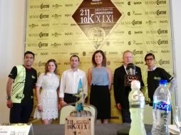 En la Hacienda El Centenario, en la cabecera municipal de Tequila, se llevó a cabo la presentación de esta inigualable carrera. EL INFORMADOR / A. Rodríguez
