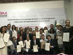 Seis partidos políticos tendrán representación en el Congreso del estado. TWITTER / @ople_Ver