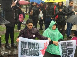 El burtal asesinato de una chica inspiró un paro de mujeres en Argentina. NTX / C. González