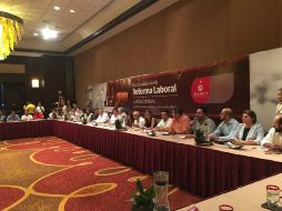 Este viernes se realizó el Foro Análisis Reforma Laboral, Justicia Cotidiana. TWITTER / @STPSJALISCO