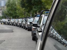 Las patrullas cuentan con un sistema GPS que permitirá su monitoreo permanente. ESPECIAL / Gobierno de Zapopan