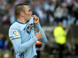 Iago Aspas cierra con su segundo gol y el partido termina 4-1. EFE / S. Sas