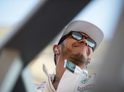 ''Nunca he sido de los que se rinden (…) Aún hay muchos puntos en juego y todo es posible'', dijo el piloto de Mercedes. MEXSPORT / ARCHIVO