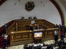 La Asamblea Nacional analizaba este martes la 'situación constitucional de la presidencia', calificándolo de 'juicio político'. AP / A. Cegarra