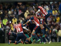 Chivas demostró el futbol que ha caracterizado al equipo bajo gestión del técnico Almeyda. MEXSPORT / D. Leah