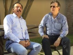 El video donde aparecen Moreno Brizuela y Ebrard dura casi tres minutos. YOUTUBE / Eluniversal Online