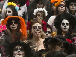 Catrines y catrinas tomarán las principales arterias de Guadalajara. AP / ARCHIVO