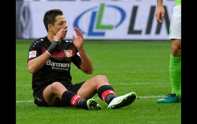 El delantero luchó, sin lograr concretar ninguna ocasión de gol. EFE / P. Steffen