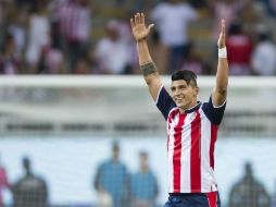 Alan Pulido se convirtió en el héroe del partido al definir el 3-2 final. MEXSPORT / C. de Marchena