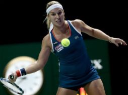 Cibulkova se impone a Kerber en una hora y 16 minutos, y ganó el título más importante de su carrera. EFE / W. Woon