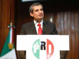 El dirigente nacional tricolor da a conocer la nueva agenda política del PRI, rumbo a las elecciones del 2018. SUN / ARCHIVO