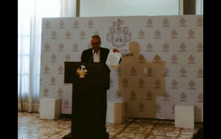 Enrique Ibarra señaló que hay una red de personajes que buscan impedir la implementación de la Agencia Metropolitana de Seguridad. EL INFORMADOR / I. Martínez