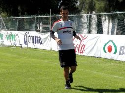 El capitán Rafael Márquez ya pudo entrenar la mañana de este lunes por separado. TWITTER / @info_JRobles
