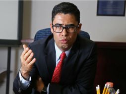 Osvaldo Santín Quiroz, jefe del SAT. SUN / B. Fregoso