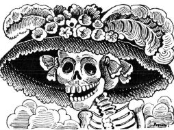 La figura de la Catrina comenzó a tomar relevancia gracias a los grabados de José Guadalupe Posada. EL INFORMADOR /