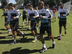 El equipo tapatío entrenó de cara al juego que se disputará este miércoles a las 20:00 horas en el estadio Corregidora. TWITTER / @Chivas