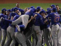 Los Cachorros hicieron buenos los pronósticos de ser el mejor equipo de principio a fin de la temporada regular. AP / C. Riedel