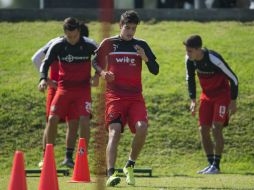 ''Trataremos de cerrar de la mejor forma'', dijo Edson Rivera (C) de Atlas, respecto al cierre de torneo del equipo como local. MEXSPORT / C. De Marchena