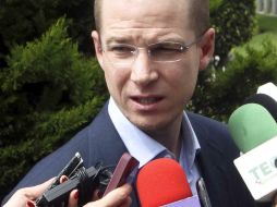 Anaya ha declarado que además de su sueldo como líder del PAN tiene ingresos por la renta de inmuebles. SUN / ARCHIVO