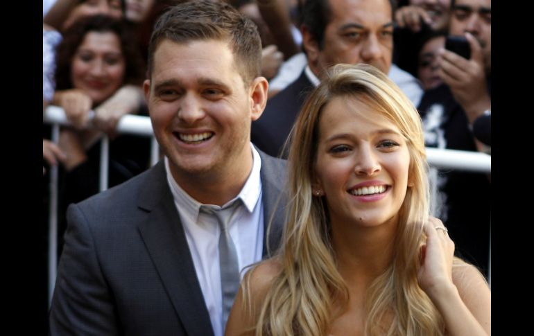 La pareja tiene además otro hijo, Elías, quien nació en enero de este año. AP / ARCHIVO