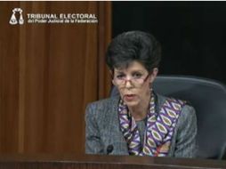 Janine Madeline Otálora Malassis, nueva presidenta del TEPJF. TWITTER / @TEPJF_informa