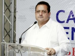 Carlos Mendoza Davis anunció un plan para reducir la violencia en Baja California Sur. NTX / ARCHIVO
