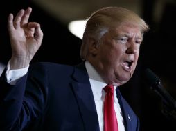 Esto ocurre cuando Trump ha estado acusando que la elección está amañada en su contra. AP / E. Vucci