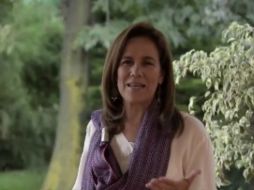 Margarita Zavala publicó un video en Facebook en donde envía un mensaje a los mexicanos radicados en EU. FACEBOOK / Margarita Zavala