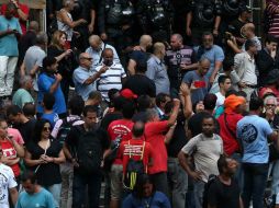 Muchos taxistas se quejaron de la baja en sus ingresos. EFE / M. Sayao