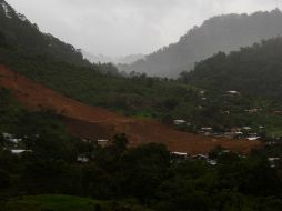 Las intensas lluvias provocaron afectaciones en la región de El Tambo. NTX / ARCHIVO