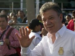 Santos precisa que el equipo negociador gubernamental que discute con las FARC cumplió más de siete días completos sesionando. AFP / ARCHIVO