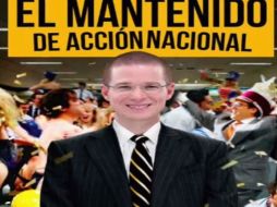 El video es titulado 'Ricardo Anaya es un gandalla'. YOUTUBE / Alejandra Magallan