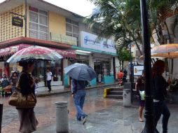 Recomiendan a los pobladores tener medidas precautorias debido a que las lluvias continuarán. NTX /