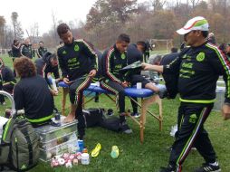 Encabezados por Carlos Vela y Giovani Dos Santos, los integrantes del Tri confían en comenzar con el pie derecho esta eliminatoria. TWITTER / @miseleccionmx