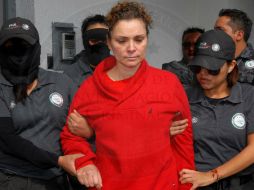 Pineda fue detenida en noviembre del 2014 junto a su esposo; se les acusa de ser autores intelectuales del caso Iguala. NTX / ARCHIVO