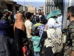Habitantes de barrios rebeldes están sitiados desde julio pasado, según señalan, por fuerzas gubernamentales. EFE / ARCHIVO