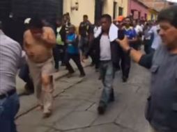 Encinos fue ingresado a un hospital de Tuxtla Gutiérrez, pues se rumoraba que sus agresores pretendían retenerlo. YOUTUBE / Monitor Sur Noticias