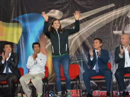 Espinoza mostró su entusiasmo por estar en el Campeonato Nacional. TWITTER / @codejalisco